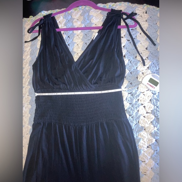 Lascana from Victoria’s Secret Black Tie Shoulder Jumpsuit Size 8 - Picture 8 of 12